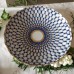 Gold Cobalt Net Biscuit Dish Russian Lomonosov porcelain