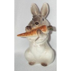 Lomonosov Charming Bunny with Carrot #1