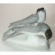Swallows USSR Porcelain Figurine 1950s