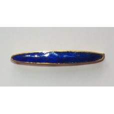 Russian Antique Cobalt Enamel Tie Clasp 1910s