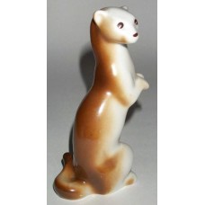 USSR 1950s Marmot porcelain figurine.