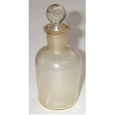 Antique Russian Glass Medical Bottle 19th