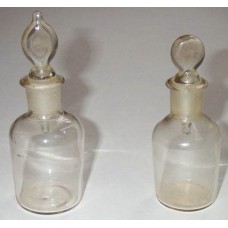 2 Antique Russian Medical Bottles 19th c