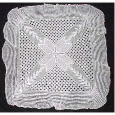 Fabulous Vintage Russian Large Doily 1940s