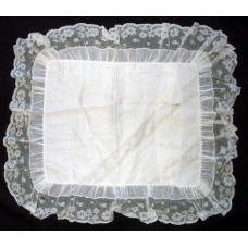 Russian Antique Lace Pillowcase 19 c