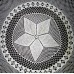 Vintage Russian Large Doily 1950s