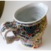 Unique USSR 1950 Creamer/Mug Gipsy Lomonosov porcelain