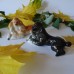 Lying Red Poodle Lomonosov porcelain figurine