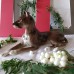 Lomonosov Large Great Dane porcelain figurine