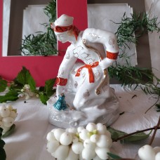 USSR 50s Prince Ivan and Tsarevna-Frog LZFI porcelain