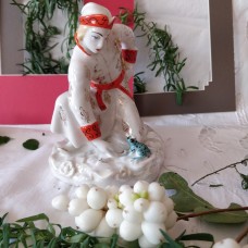 USSR 50s Prince Ivan and Tsarevna-Frog LZFI porcelain