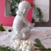 Boy with Slippers USSR Pesochnaya porcelain figurine 1965