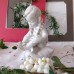 Boy with Slippers USSR Pesochnaya porcelain figurine 1965
