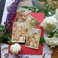 The First Date Antique Postcard