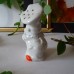 Cute Little Cook Porcelain Salt Pepper Shaker 1970s Made in USSR Cute Little Cook Porcelain Salt Pepper Shaker 1970s Made in USSR