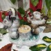 USSR Porcelain Inkwell Bears 50's Lomonosov USSR Porcelain Inkwell Bears 50's Lomonosov
