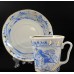 Cobalt Gold Mug and Saucer Cobalt Troika Lomonosov porcelain