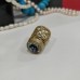 Unique Russian Filigree Thimble with Enamel
