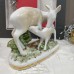 Beautiful Deer with Fawn Chudovo Porcelain figurine Made in USSR 1958 Beautiful Deer with Fawn Chudovo Porcelain figurine Made in USSR 1958
