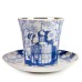 Cobalt Gold Mug and Saucer Church Lomonosov porcelain. Cobalt Gold Mug and Saucer Church Lomonosov porcelain.