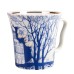 Cobalt Gold Mug and Saucer Church Lomonosov porcelain. Cobalt Gold Mug and Saucer Church Lomonosov porcelain.