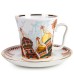 Church of the Savior on Blood Mug and Saucer Lomonosov Imperial porcelain