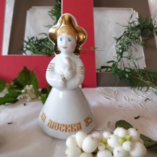 USSR 1987 Girl with Kokoshnik Dulevo FREE SHIPPING!!