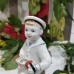 USSR Sailor Boy Playing Accordion Lomonosov