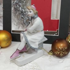 USSR 1960' Figure Skater Kiev Porcelain