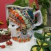 Unique USSR 1950 Creamer/Mug Gipsy Lomonosov porcelain
