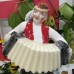 Man with Accordion Rare USSR porcelain figurine 1960
