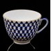 Cobalt Net 22K Gold Tea Set Imperial Lomonosov Porcelain Cobalt Net 22K Gold Tea Set Imperial Lomonosov Porcelain