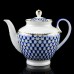 Gold Cobalt Net Teapot Lomonosov