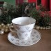 Bone china Cup and Saucer 