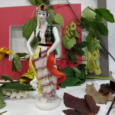 Oriental Dancer USSR Rare Figurine 50'
