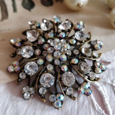 FREE SHIPPING!! Antique Russian Brooch Bouquet