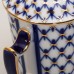 ☕ Cobalt Net Mug and Saucer Lomonosov Imperial porcelain