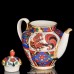 Unique Tea Set Russian Pattern 6/21 Russian Imperial Lomonosov Porcelain