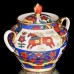 Unique Tea Set Russian Pattern 6/21 Russian Imperial Lomonosov Porcelain