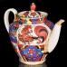Unique Tea Set Russian Pattern 6/21 Russian Imperial Lomonosov Porcelain