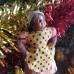 Mammy Very Rare Antique Christmas Spun-Cotton Ornament Made in USSR 1940