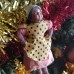 Mammy Very Rare Antique Christmas Spun-Cotton Ornament Made in USSR 1940