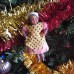 Mammy Very Rare Antique Christmas Spun-Cotton Ornament Made in USSR 1940