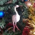 Stork Rare Antique Christmas Spun-Cotton Ornament Made in USSR 1940
