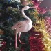 Stork Rare Antique Christmas Spun-Cotton Ornament Made in USSR 1940