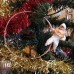 girl Muff (handwarmer) Antique Christmas Spun-Cotton Ornament Made in USSR 1940
