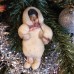 Eskimo Antique Christmas Spun-Cotton Ornament Made in USSR 1920s