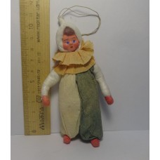girl Muff (handwarmer) Antique Christmas Spun-Cotton Ornament Made in USSR 1940 girl Muff (handwarmer) Antique Christmas Spun-Cotton Ornament Made in USSR 1940