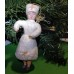 Doctor Unique Antique Russian Christmas Spun-Cotton Ornament 1940