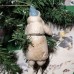 Doctor Unique Antique Russian Christmas Spun-Cotton Ornament 1940